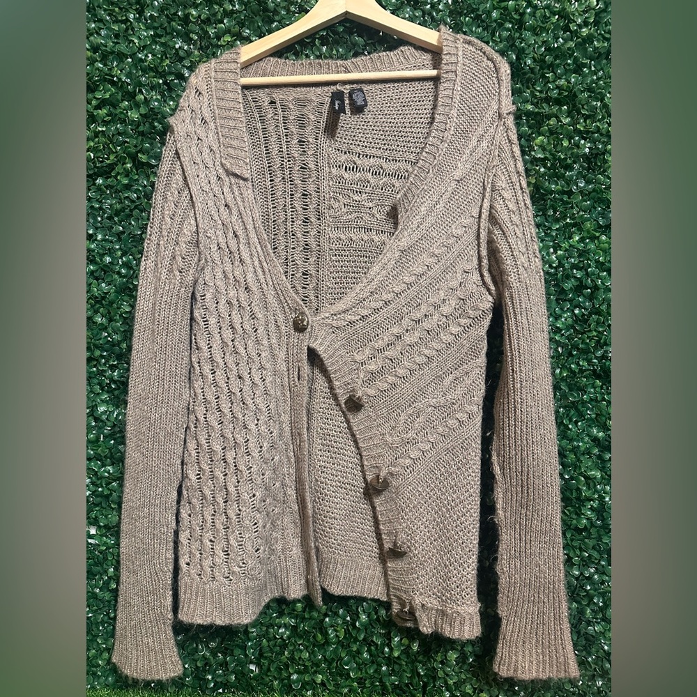 BKE Boutique sweater - asymmetrical - unique